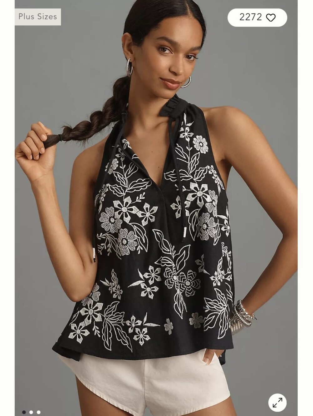 Anthropologie Pilcro The Tavi Blouse Tank Edition Size XL